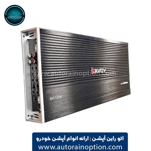 آمپلی فایر خودرو ساووی مدل SV-1204 اتو راین آپشن