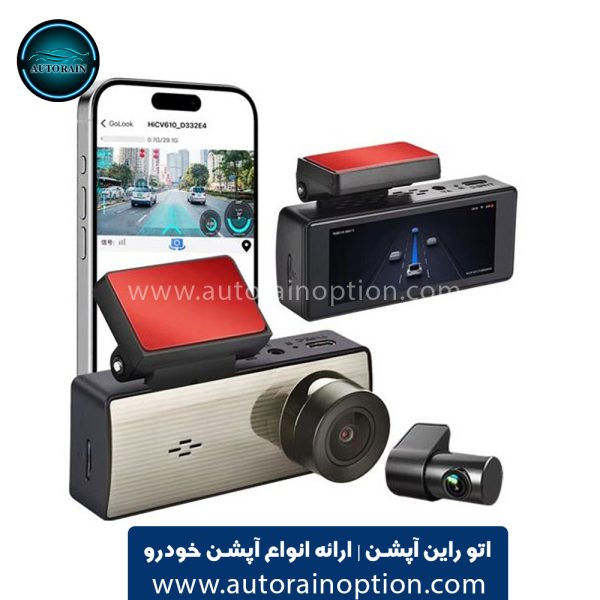 دوربین ثبت وقایع مدل Q9 Pro دو دوربین وای فای ۴K اتو راین آپشن (1)