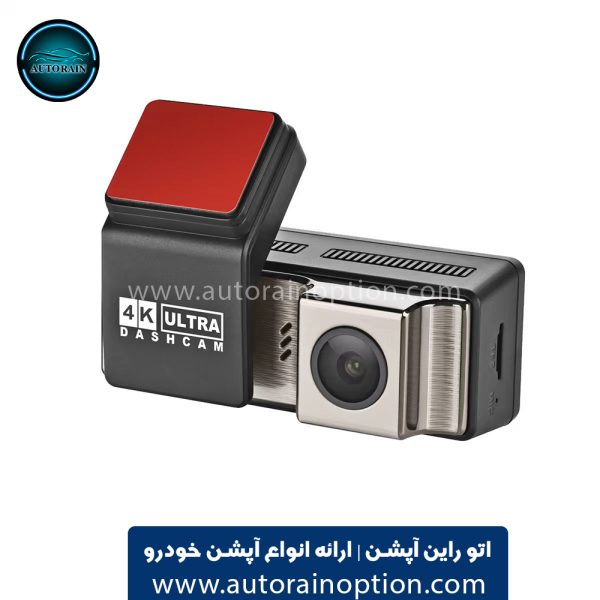 دوربین ثبت وقایع خودرو 2 دوربین مدل A2PRO کیفیت 4K اتو راین آپشن
