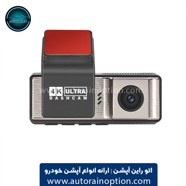 دوربین ثبت وقایع خودرو 2 دوربین مدل A2PRO کیفیت 4K اتو راین آپشن
