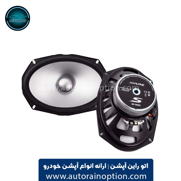 کامپوننت بیضی خودرو برند آلپاین Alpine S-S69C | اتو راین آپشن